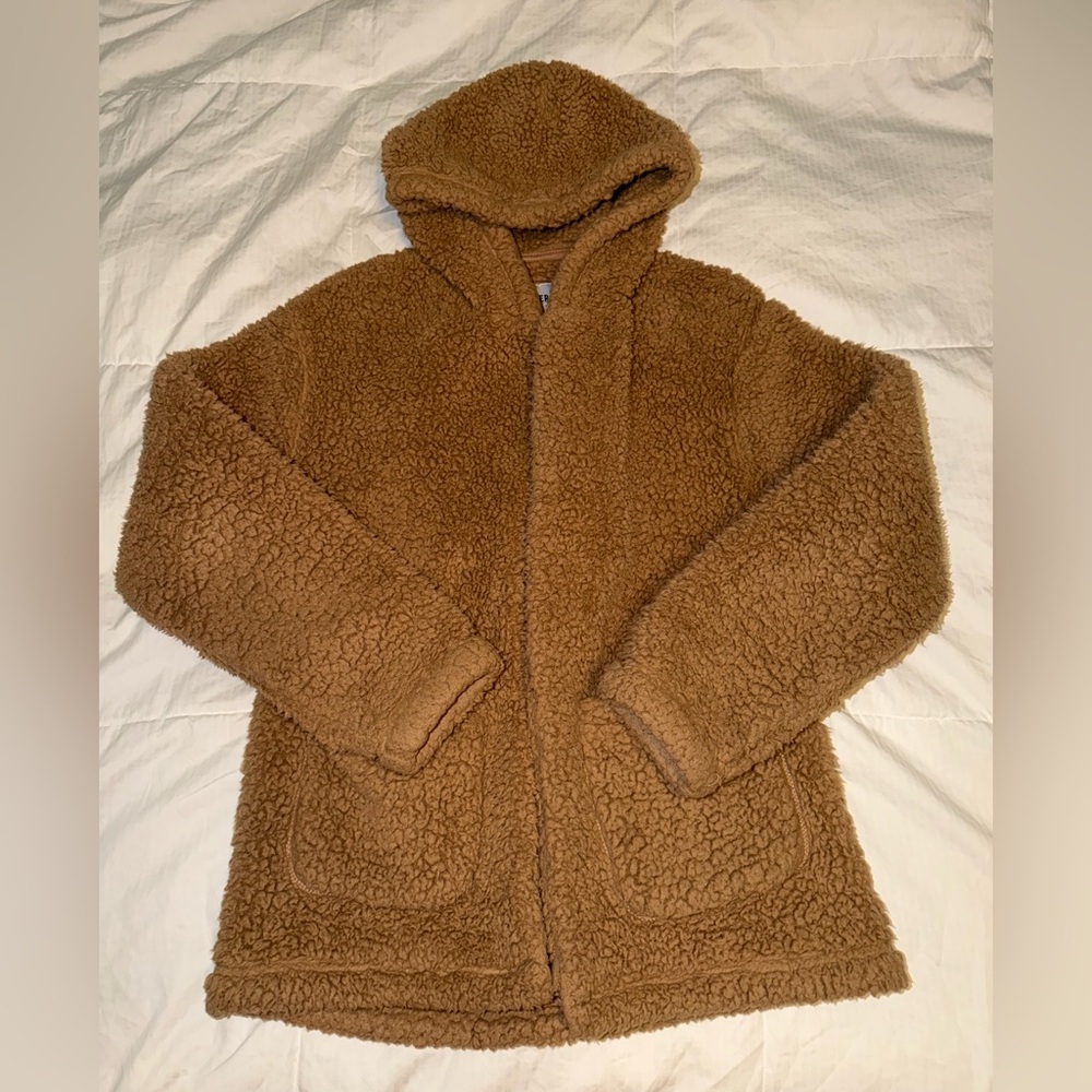 Hollister Teddy Sherpa Hooded Jacket